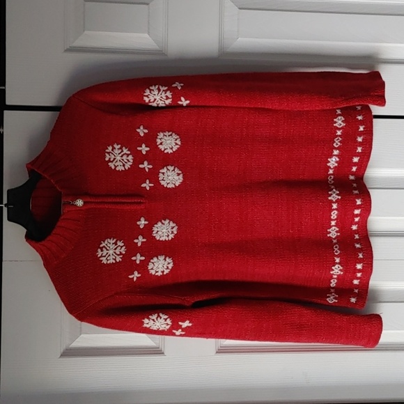 Vintage Northern Reflections Quarter Zip Pullover Sweater M - Picture 1 of 7